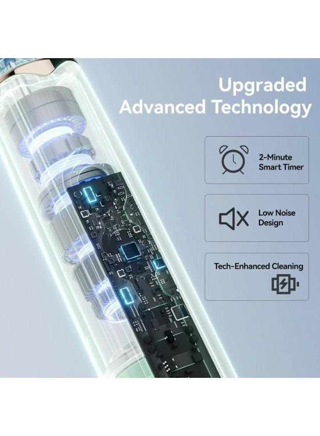 SG-2753 - Ultrasonic Rechargeable 8 Brush Heads 5 Modes