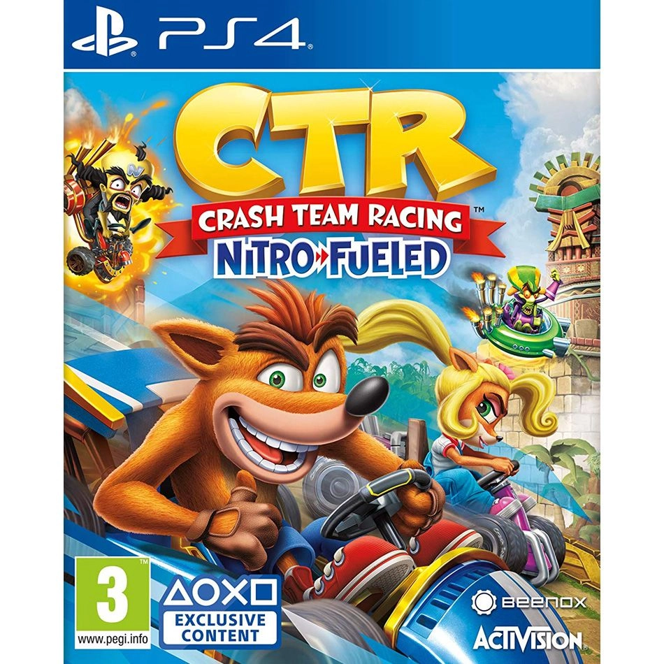 Activision Crash Team Racing Nitro Fueled Original - PlayStation 4