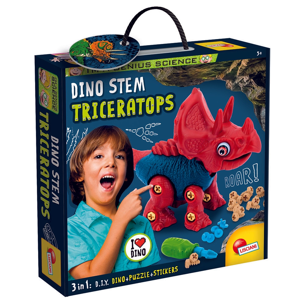 I'm A Genius Science Dino Triceratops - 5 years+