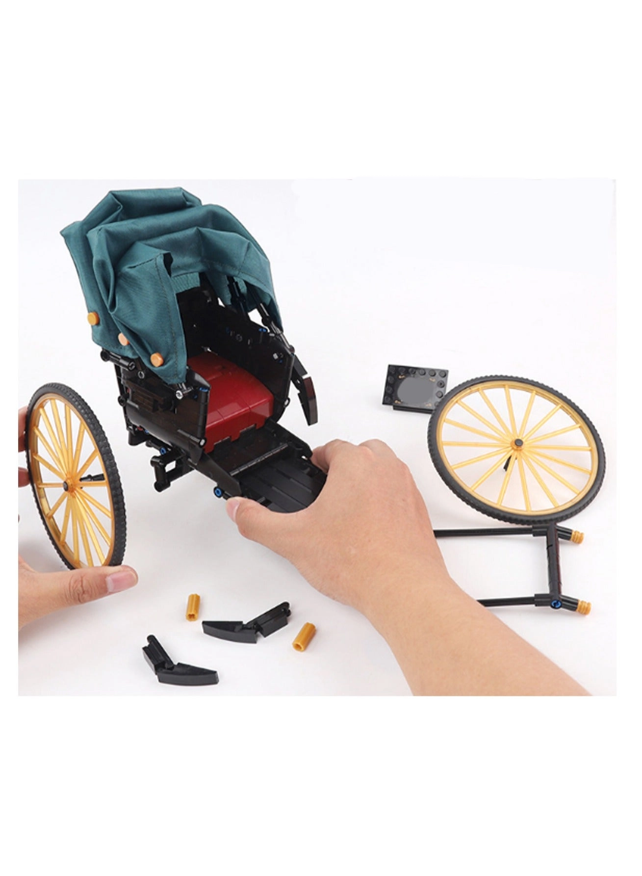 Rickshaw Model - 347pcs