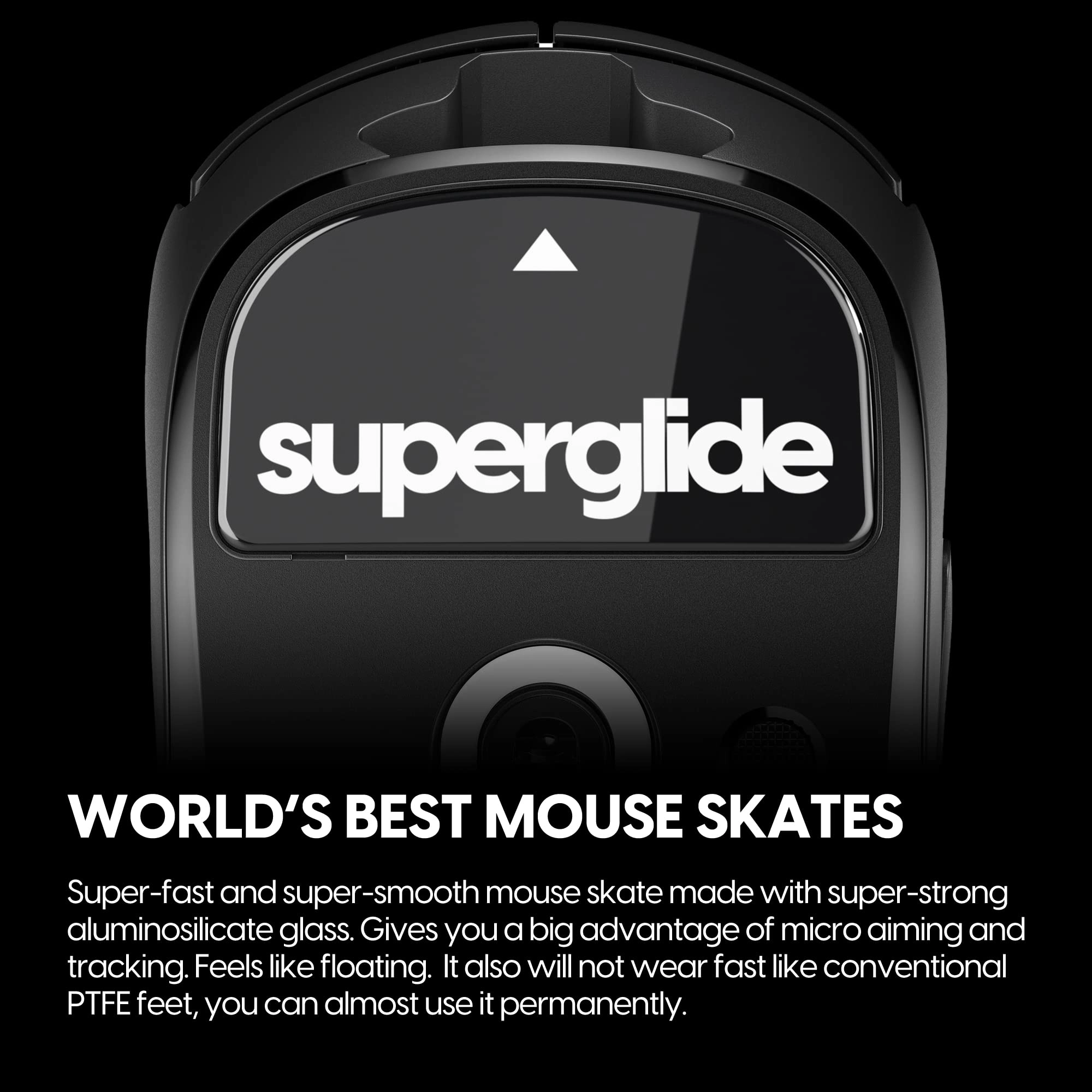 Superglide - tempered glass Silver
