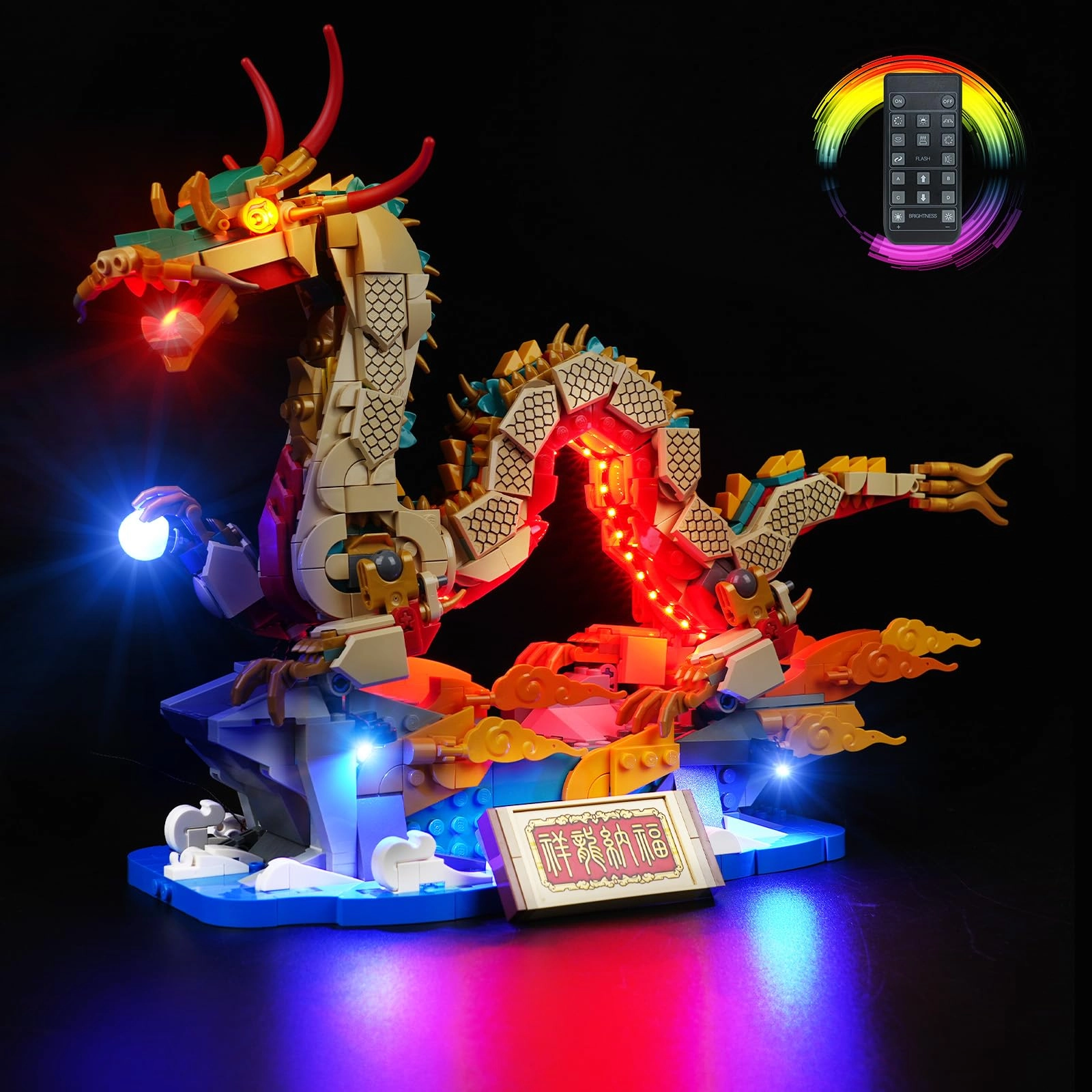 yinaikeji LED Lighting Kit - for Lego 80112
