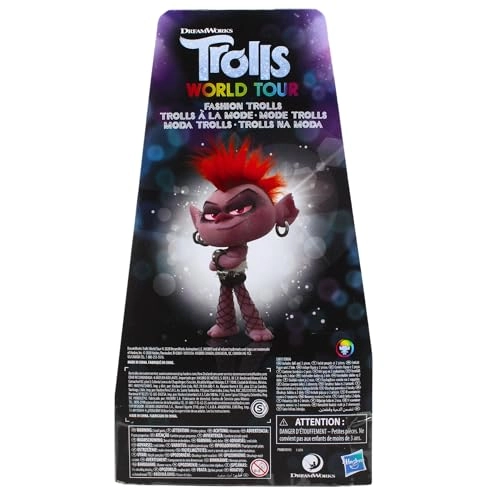 Stylin' Barb Fashion Doll - Removable Dress Trolls World Tour Ages 4+