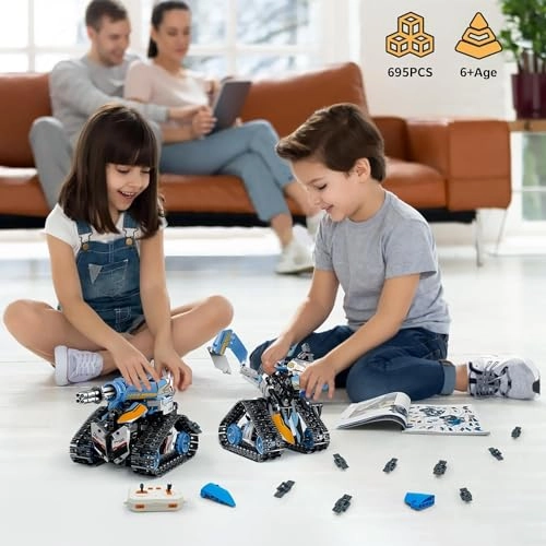 3-IN-1 Robot Building Blocks Kit - 695 pcs