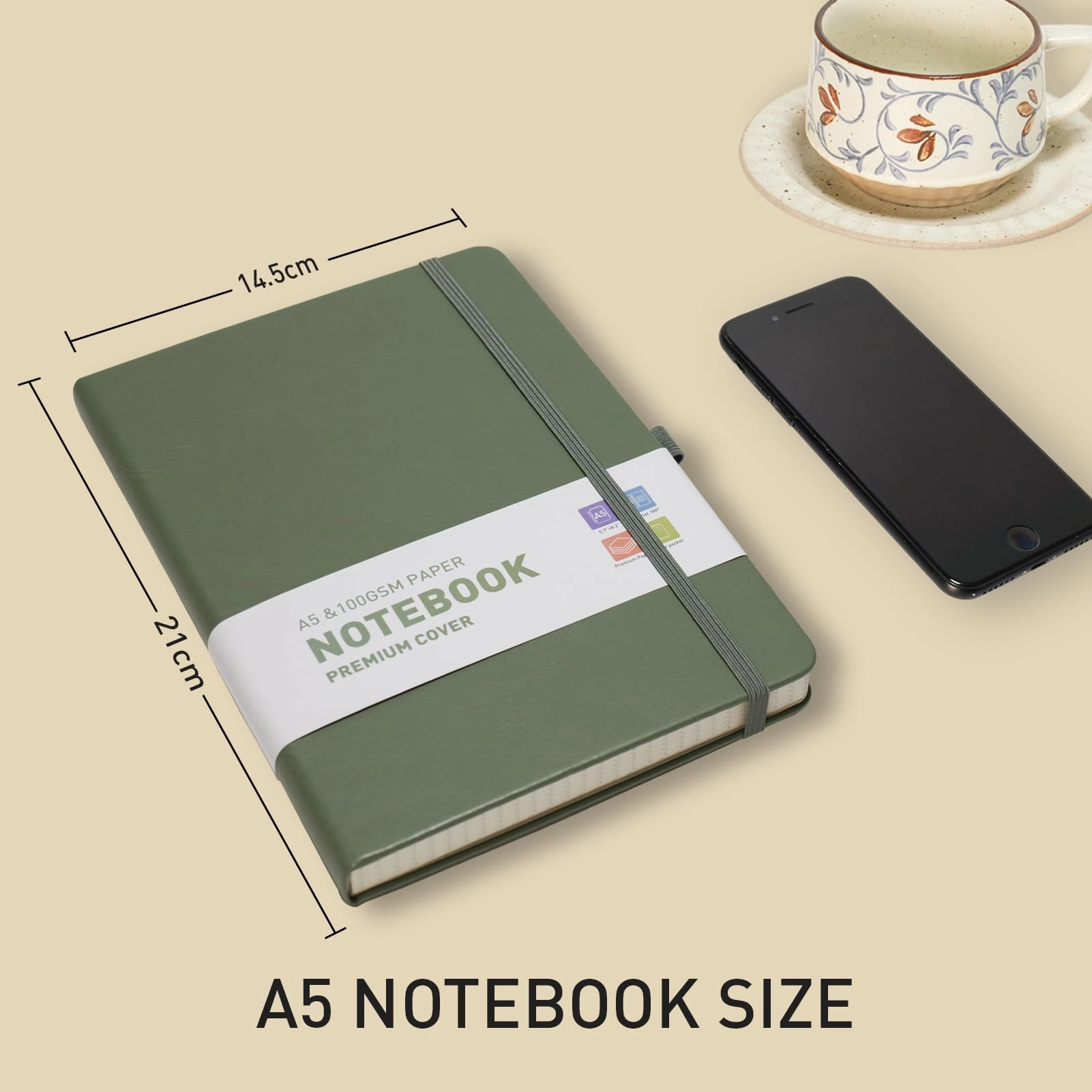 A5 Lined Diary