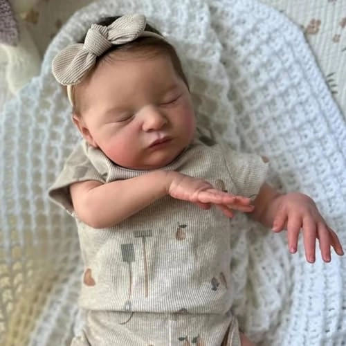 Laura Reborn Baby Doll - 20 inch Vinyl Dark Brown Ages 3+