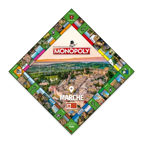 Monopoly: Marche Edition - Family Game (Italian)