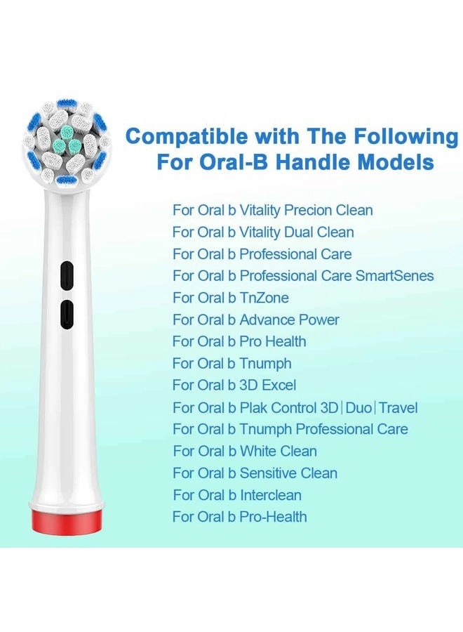 Replacement Toothbrush Heads - 16pcs Multicolor