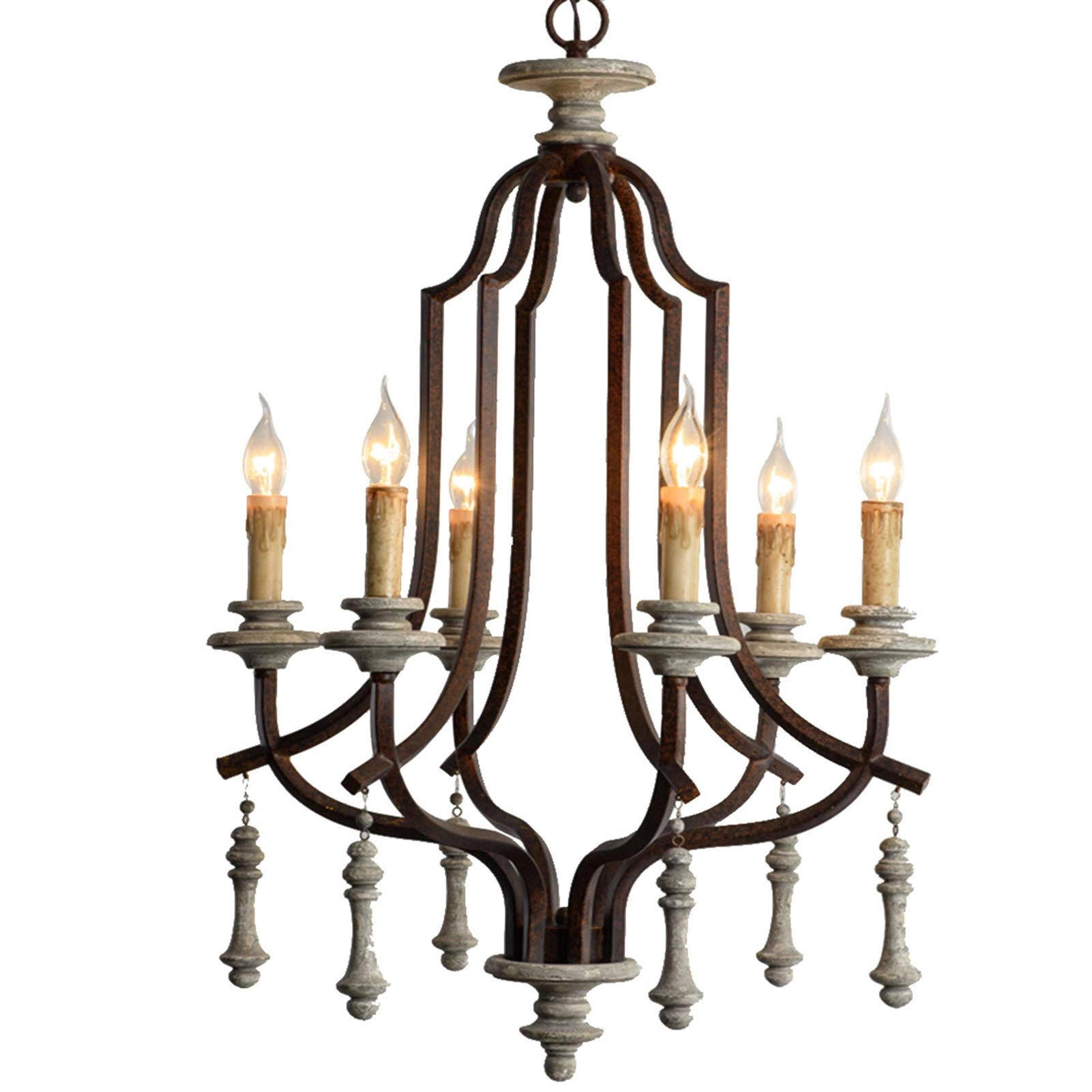 E14 Elegant Vintage Adjustable Chandeliers