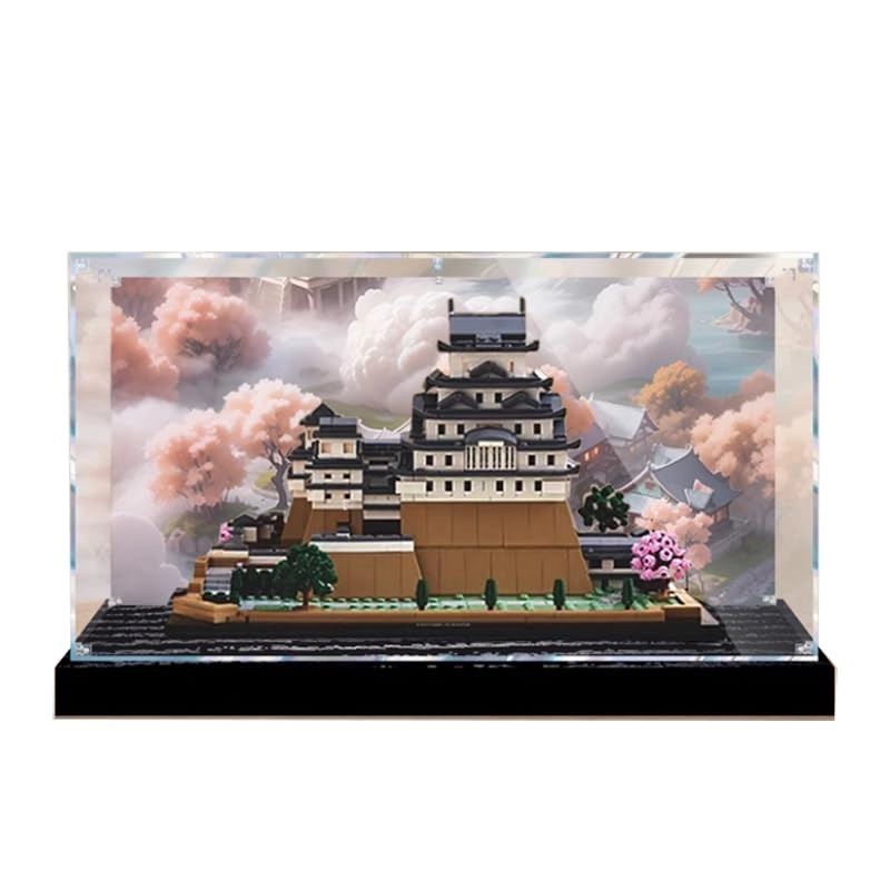Display Case for LegoArchitecture 21060 - 40x30x30cm High Bottom
