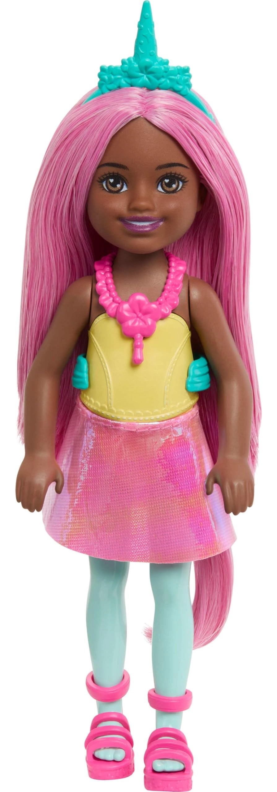 Mattel Chelsea Doll - 6-Inch Pink Hair Unicorn
