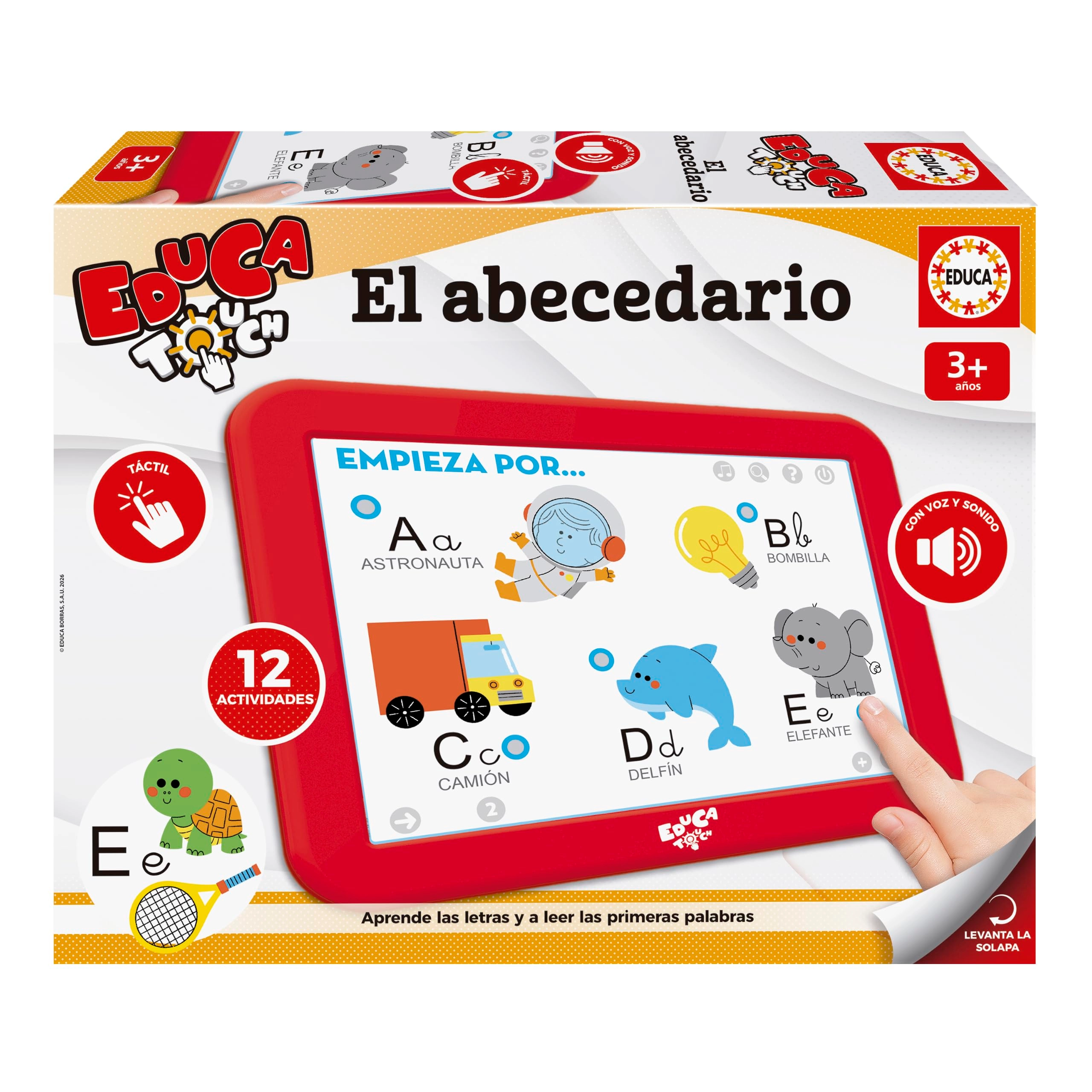 Educa Borras Touch junior I learn the alphabet - 3 - 6 años 1 pieces