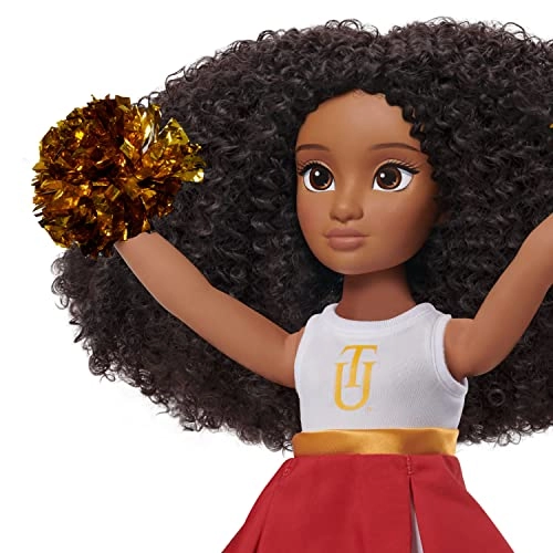 Alyssa Doll - 18-inch Tuskegee Cheer Captain Ages 3+