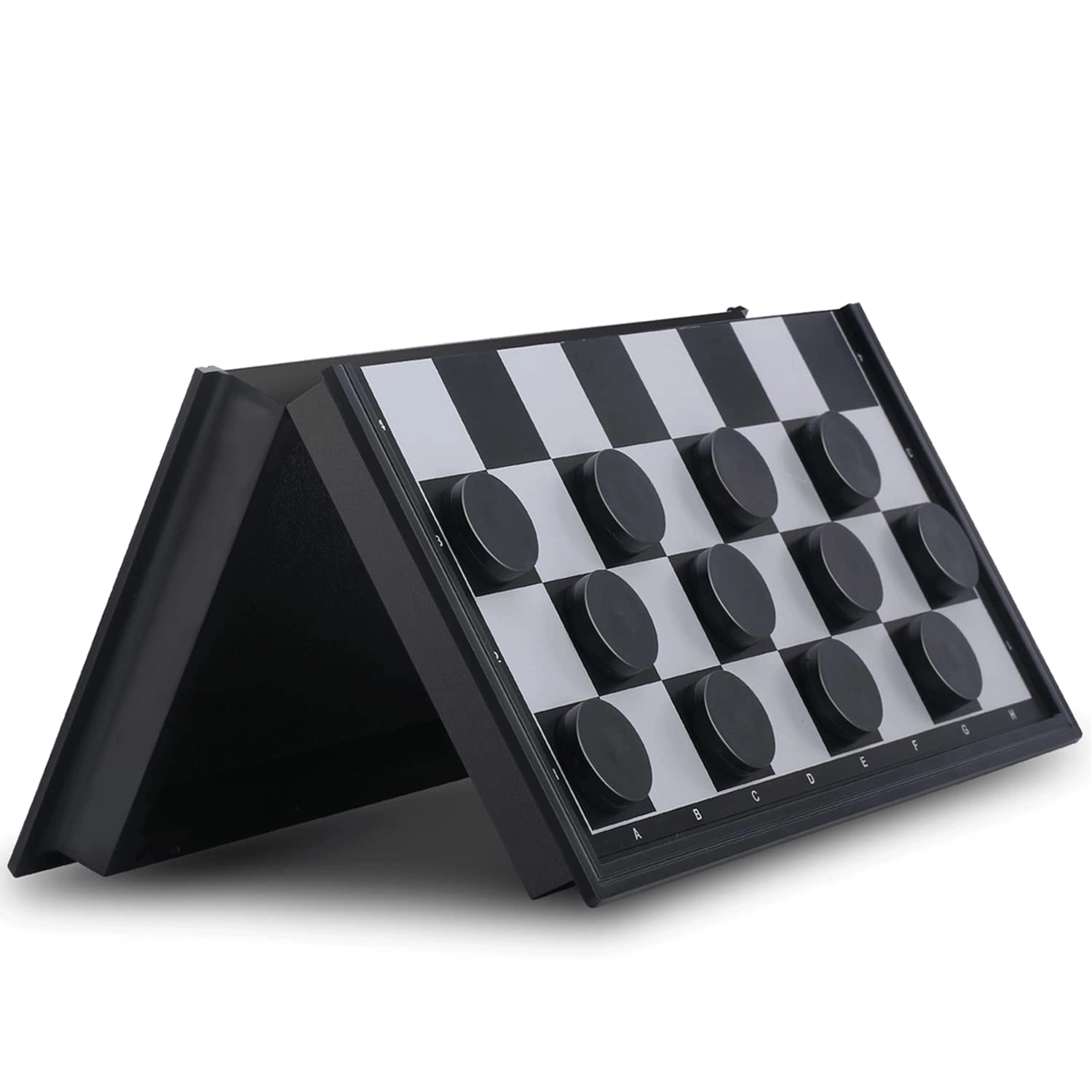 Magnetic Travel Checkers - Folding Board