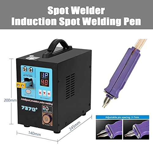 737G+ - Intelligent Precision Welding Battery Pack LED Battery Testing and Charging Function