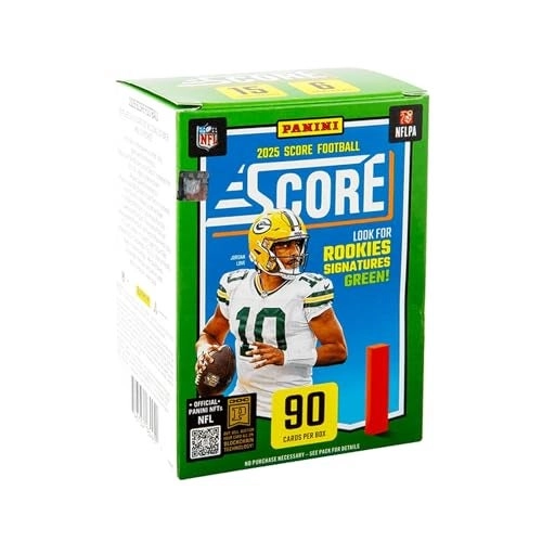 Score NFL Football Blaster Box - 15 cards per pack 6 packs per Blaster Box