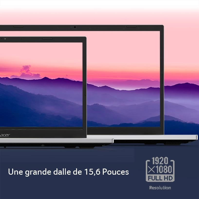 Aspire 3 A315-24PT-R0UX - 15.6'' Ryzen 5 7520U 16GB LPDDR5 512GB NVMe SSD