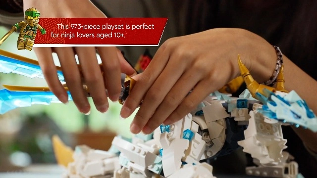 NINJAGO Zane's Ice Dragon (71786) - 5 Minifigures