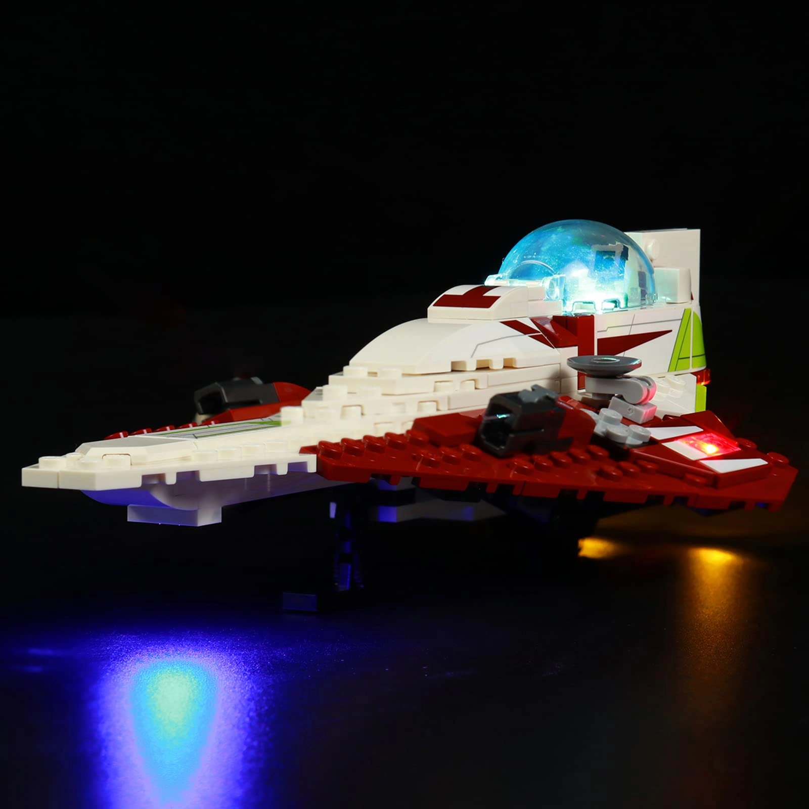 BrickBling LED Light Set for LEGO 75333 Obi-Wan Kenobi's Jedi Starfighter - Copper Obi-Wan Kenobi's Jedi Starfighter 5V
