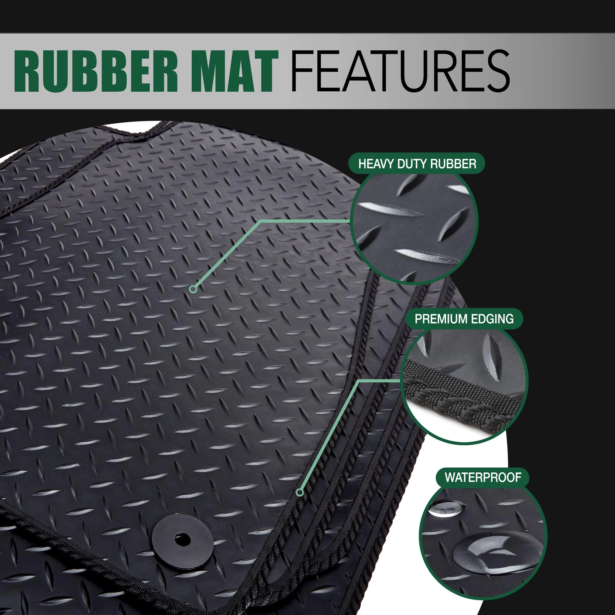 Car Floor Mats - Vauxhall Corsa F 2020 To Present Grey Edging