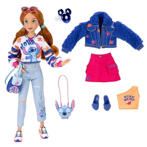 Stitch Fashion Dolls - 11.5" Red Hair Two Complete Mix-and-Match Outfits