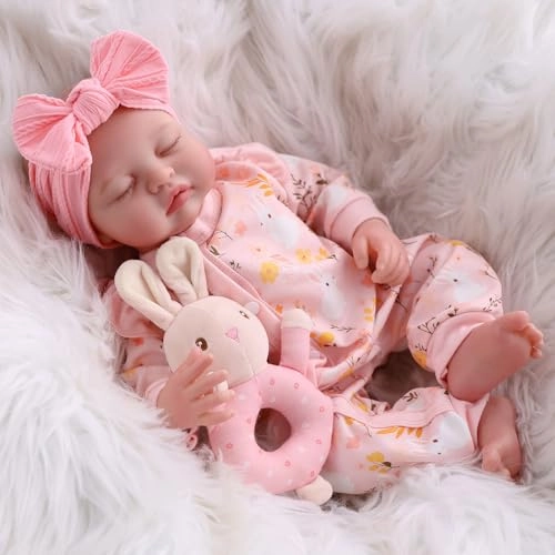 Reborn Baby Doll - 20 Inch Vinyl Sleeping Ages 3+