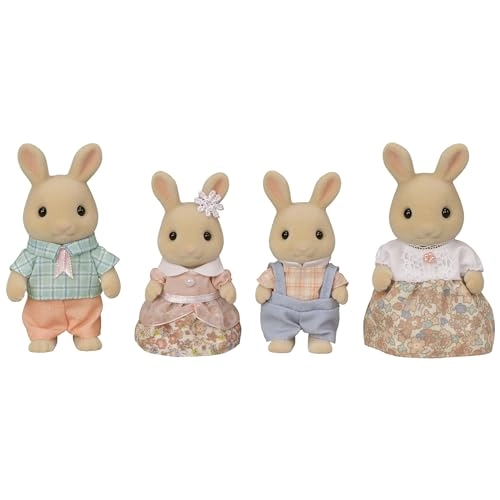 Milk Rabbit Family (CC2075) 4 pcs