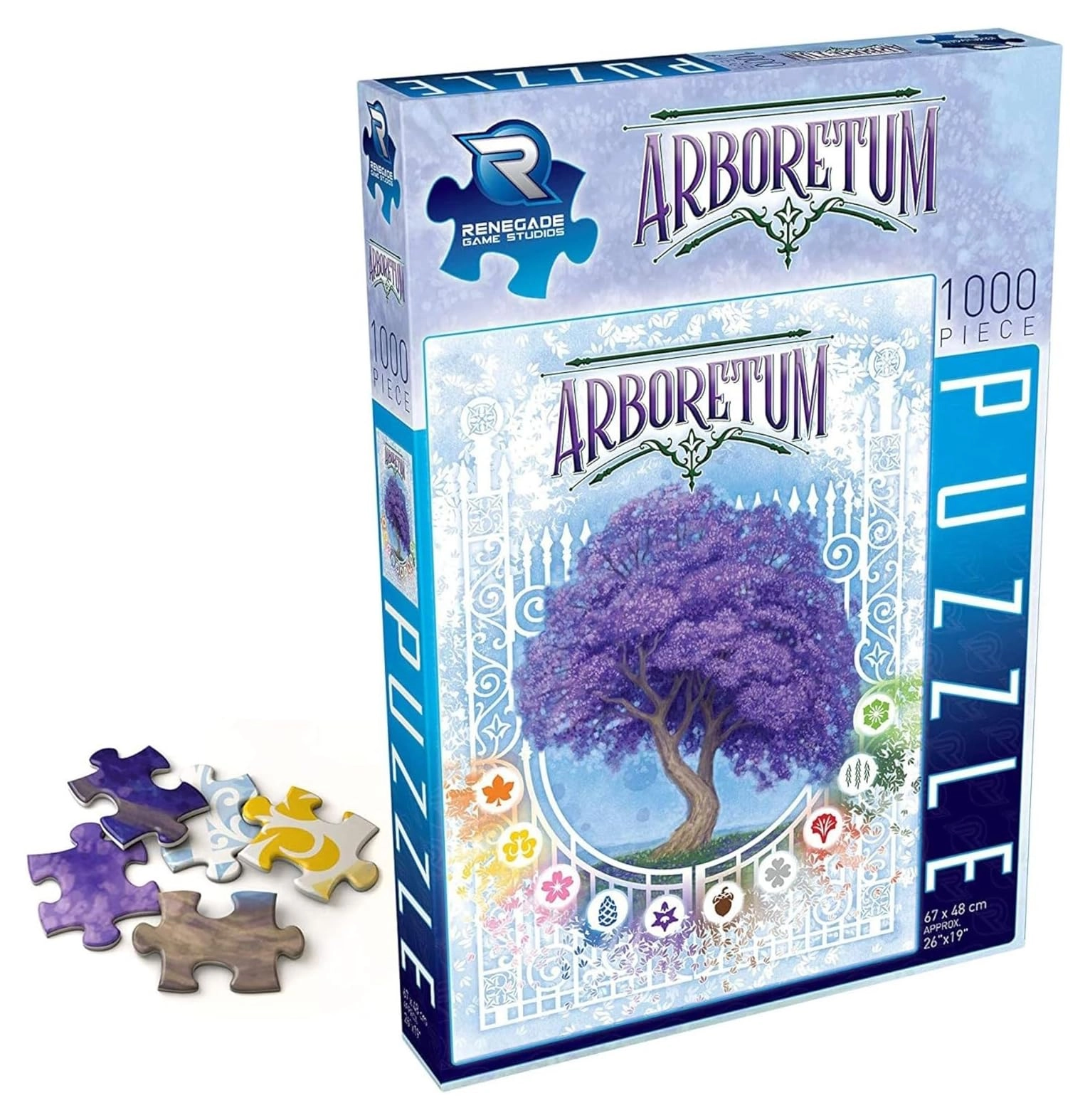 Renegade Game Studios Arboretum Puzzle (RGS2151) - 1000 pcs