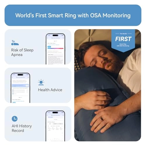 RingConn Gen 2 - 12-Day Battery Life Sleep Apnea Monitoring