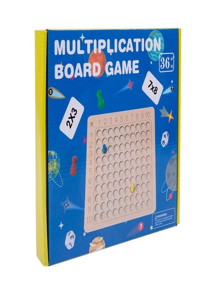 Multiplication Board Game - Ages 3-10