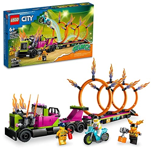 City Stunt Truck and Ring of Fire Challenge (60357)