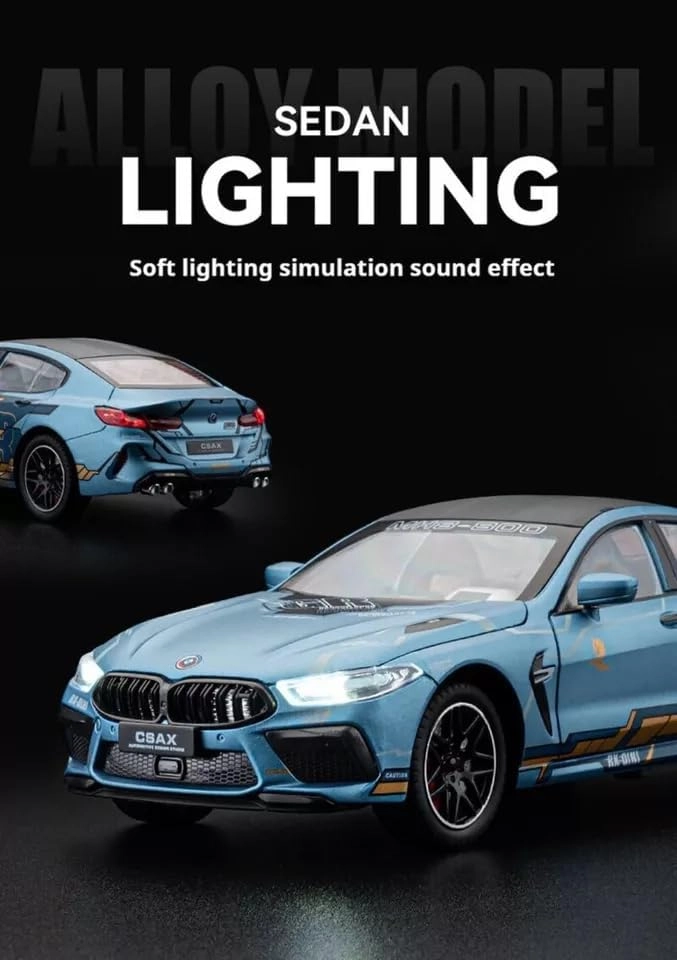 Metal Pullback Car - 1:24 1 pcs