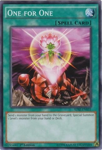 Konami Yu-Gi-Oh One for One SDSE-EN031 - 1st Edition