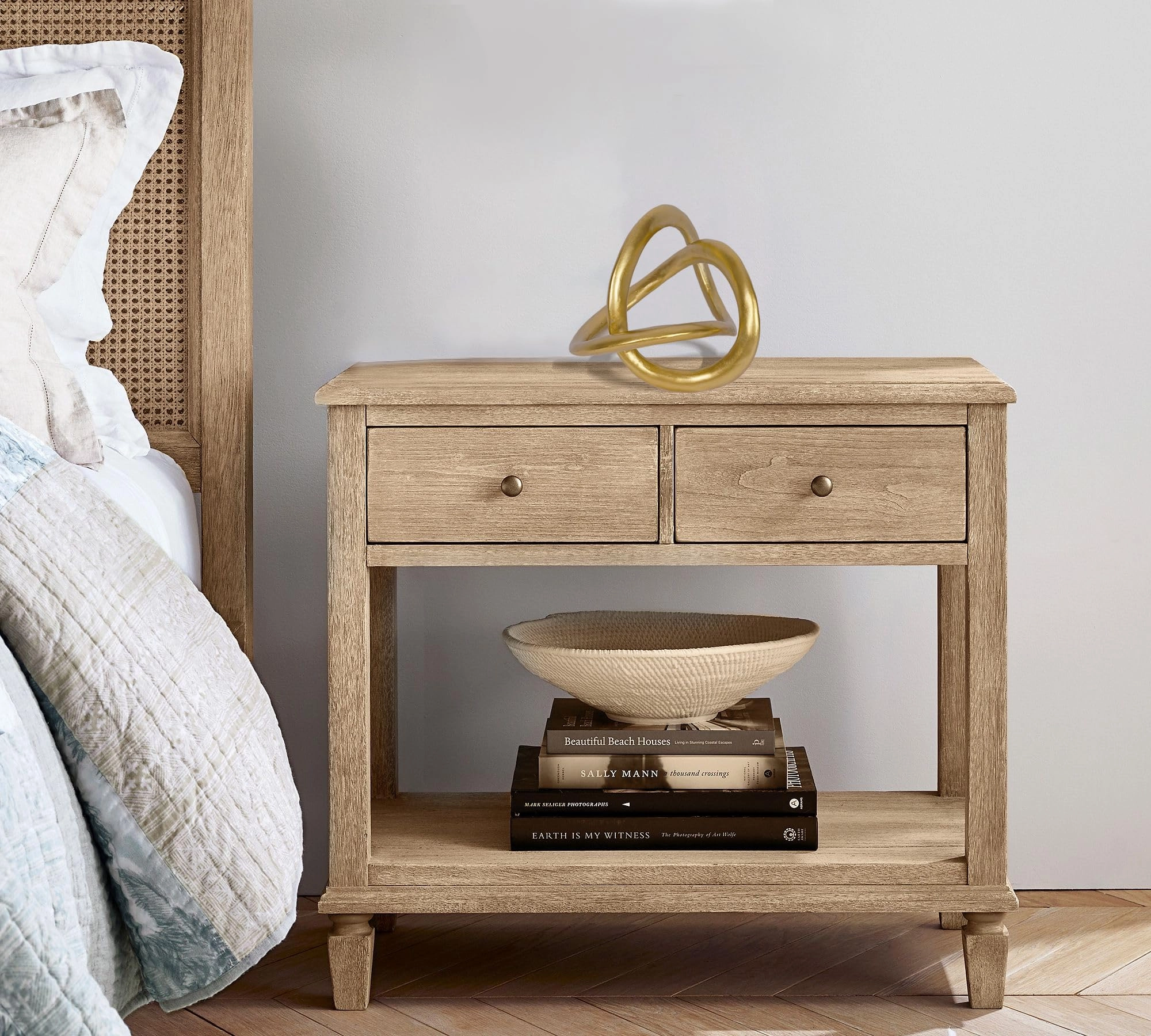 Gold Knot Statue - Resin