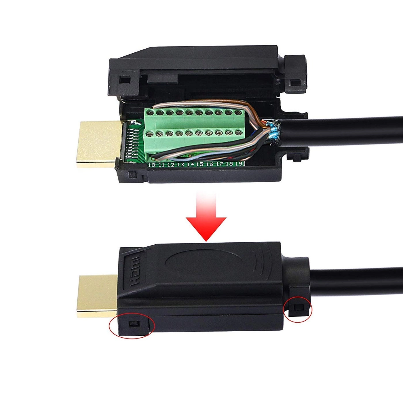 HDMI Solderless Adapter Pack