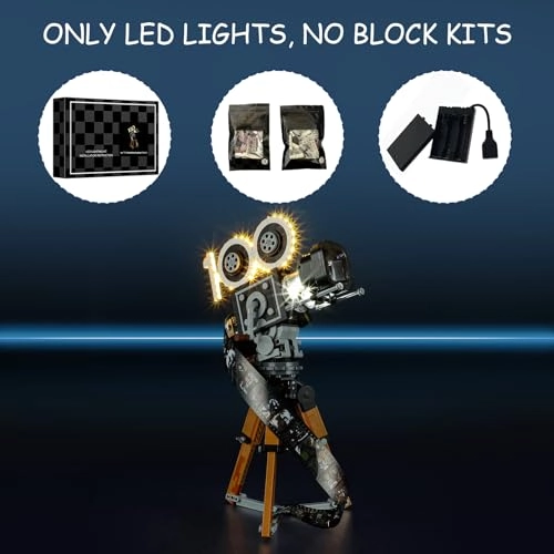 LED light for lego 43230 - Black Battery Powered