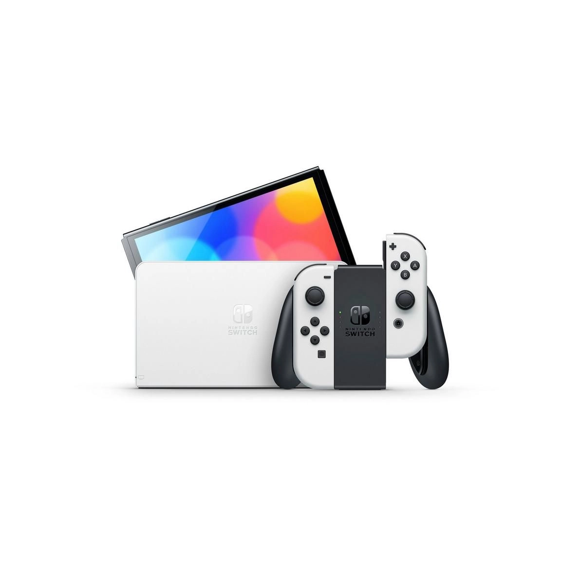 Nintendo Switch OLED - White Joy-Con Bundle