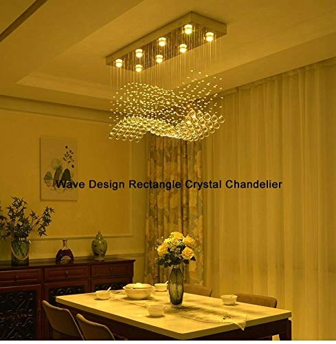 D4P-Wave-A1 - Pendant 8 * 26 Cm Warmwhite