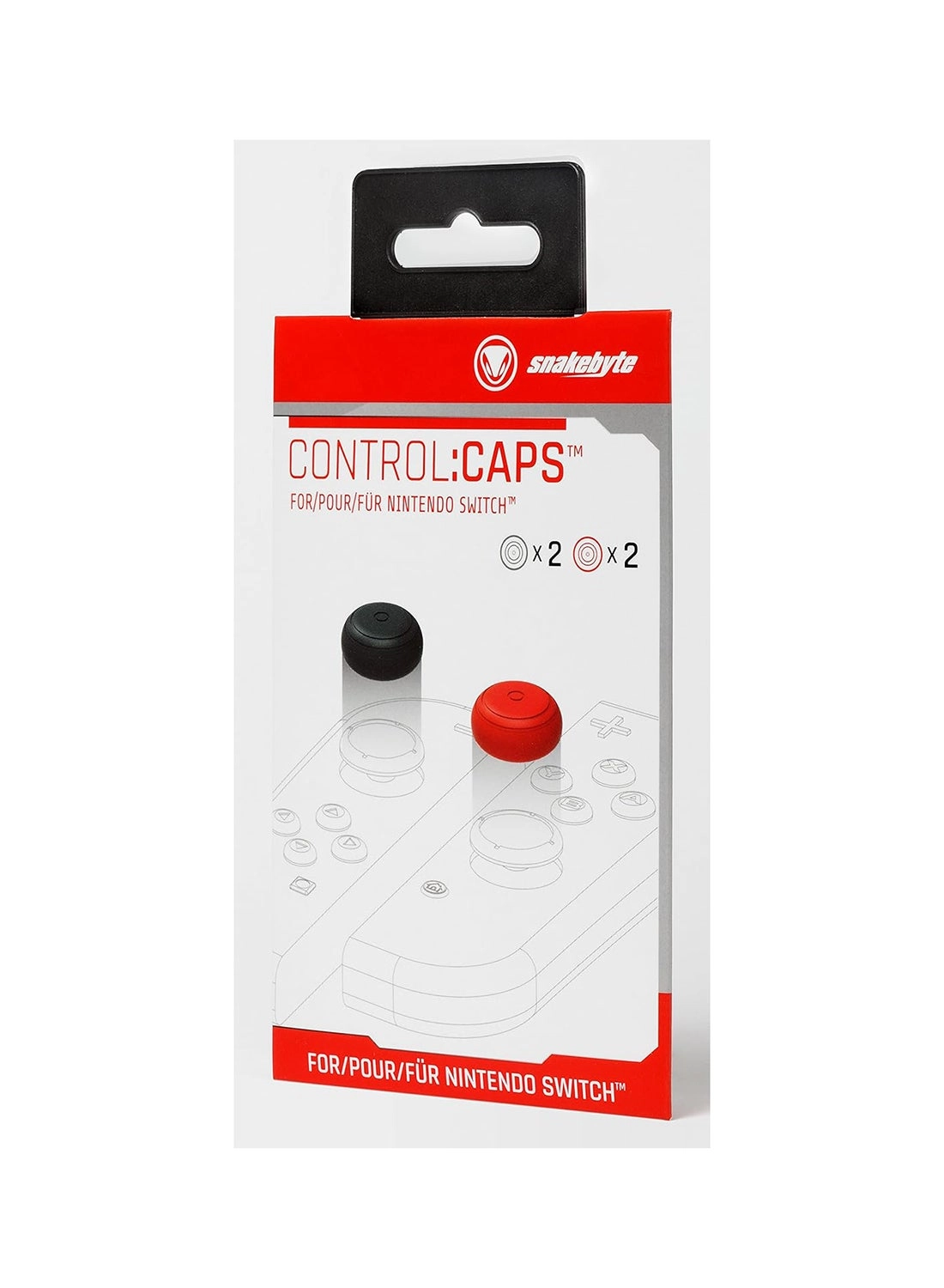 NSW Control Caps - Wireless Nintendo Switch