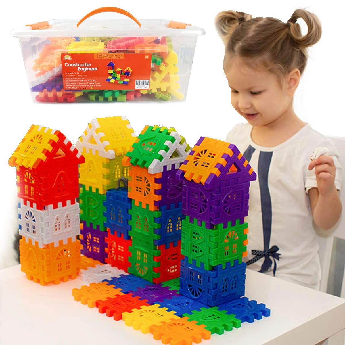 Waffle Blocks - 96 pcs