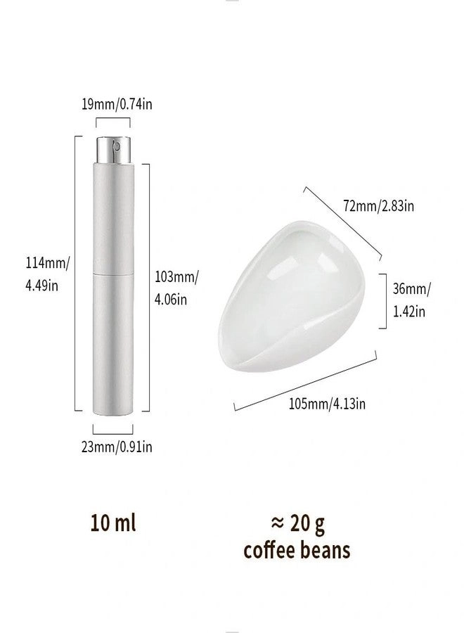 Coffee Bean Dosing Cup - 20-25g + Static Reduction Spray Bottle - 10ml