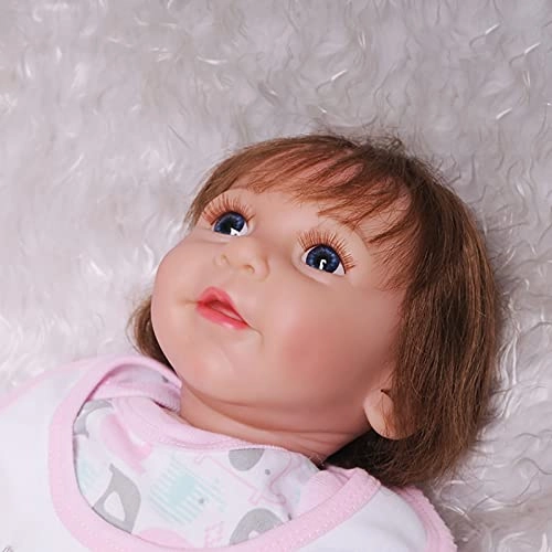 Reborn Baby Doll - 22 Inch Silicone Baby Girl Ages 3+