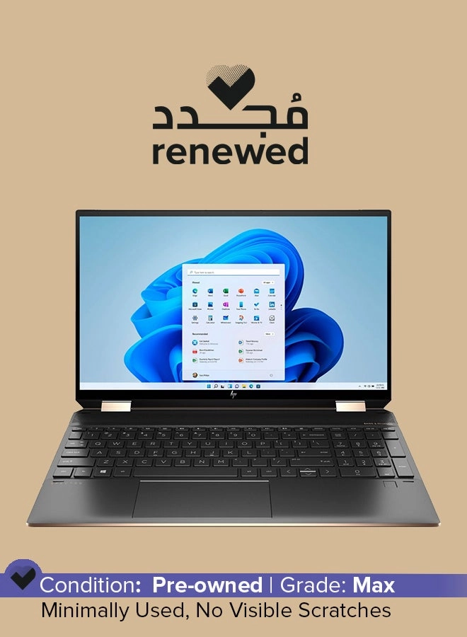 HP (Renewed) Spectre x360 15-eb1043dx - 15.6'' Core i7-1165G7 16GB DDR4 512GB SSD