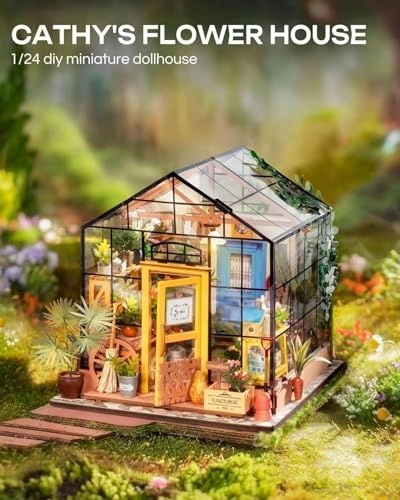 Mini Green House - Cathy's Flower House 1:24