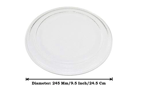 MICROWAVE GLASS COOKING TRAY - 245 mm