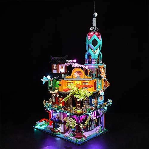 LED Light Kit for LEGO Ninjago City Gardens 71741