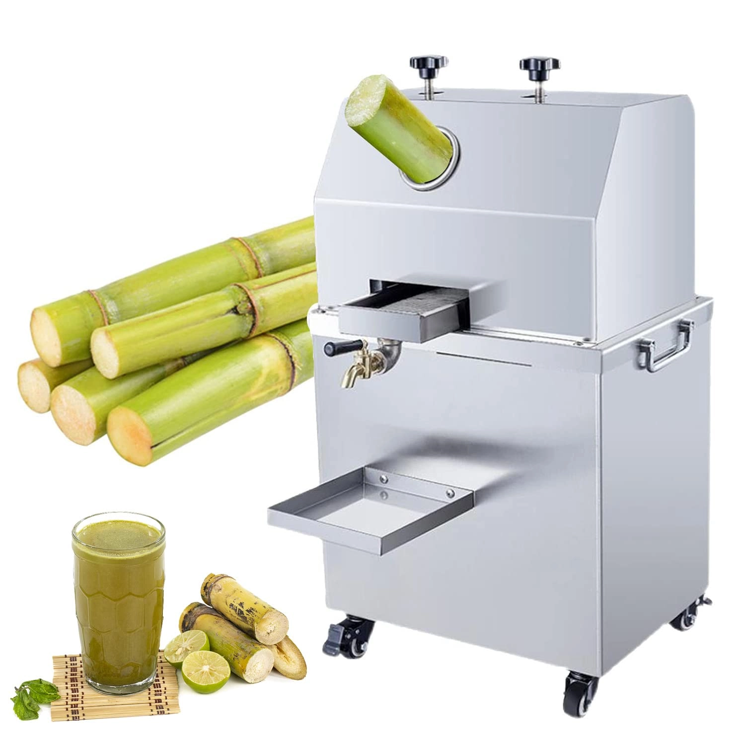 HLGKBY Sugarcane Juicer Machine - 1100W