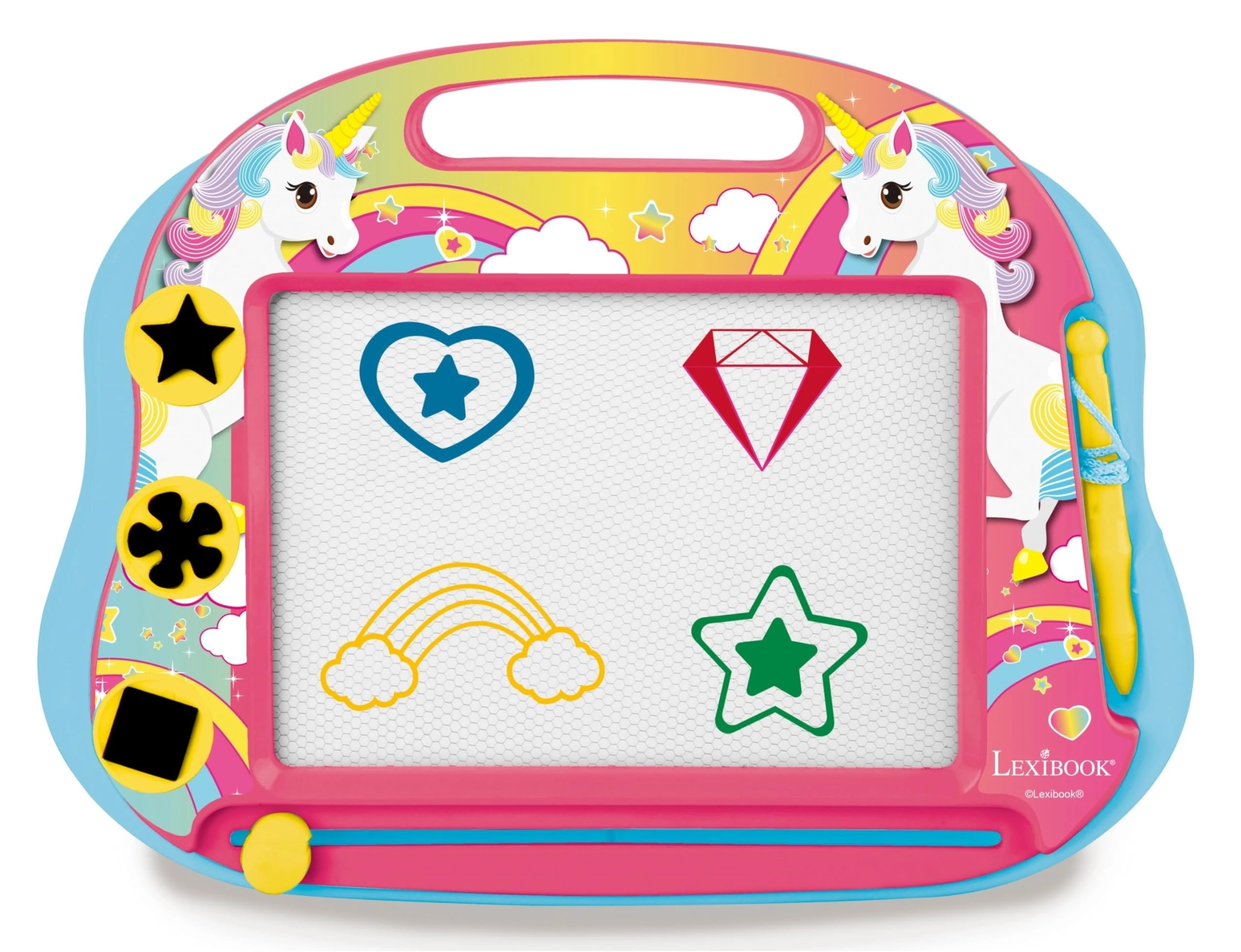 Lexibook Magic Magnetic Unicorn Drawing Board - 3+ years