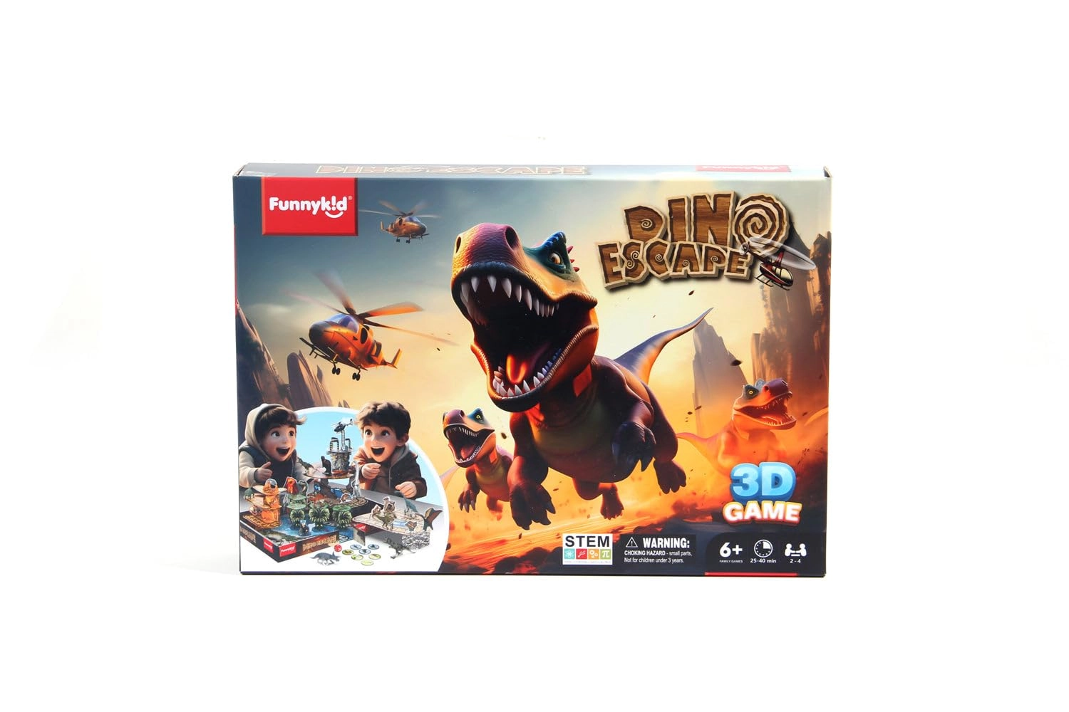 funnykid Dinosaur on the Escape