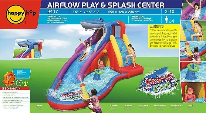 Shark Club Slide - Diving & Swimming Pool Toys